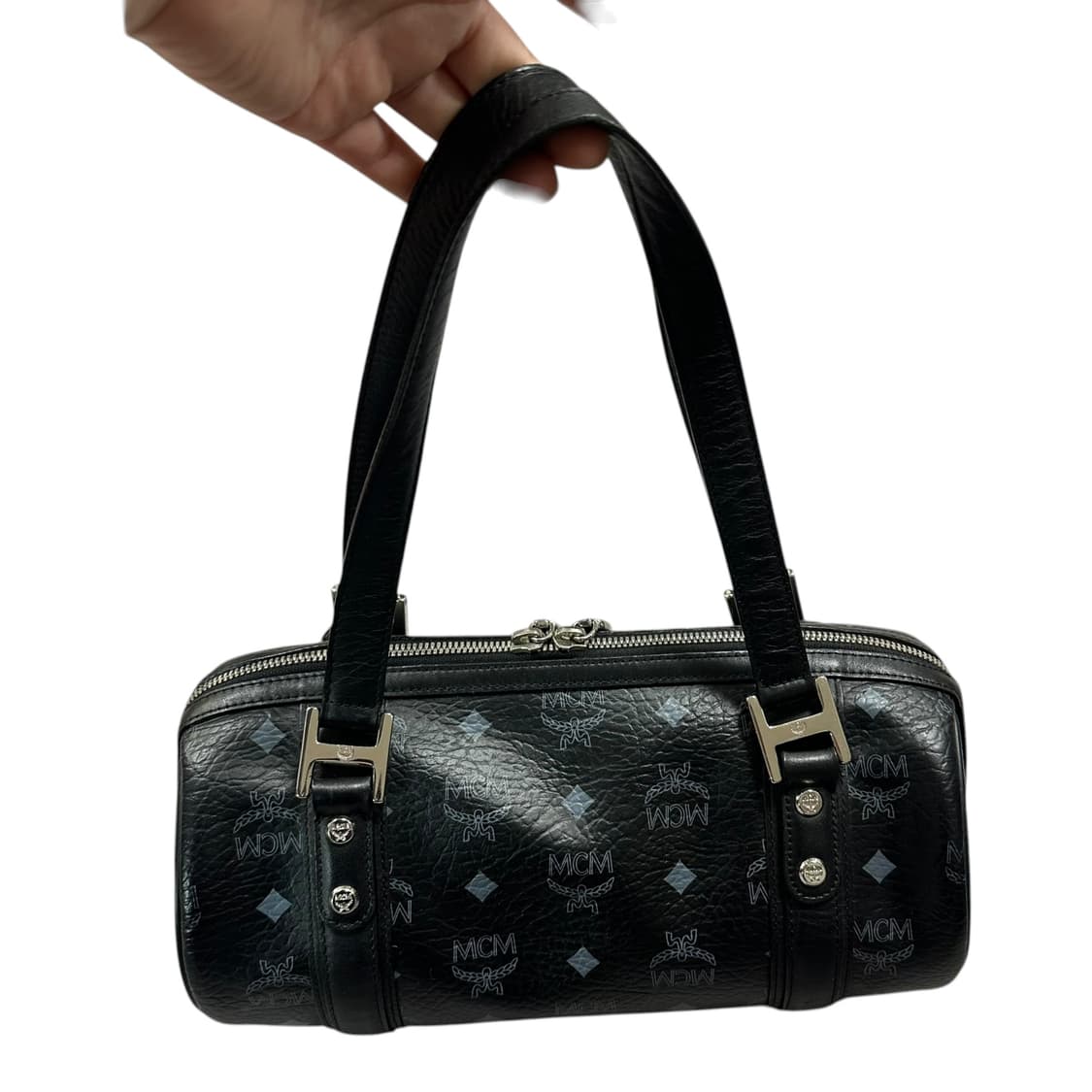 ✨ (바배) MCM 비세토스 원통 토트백 상품이미지2