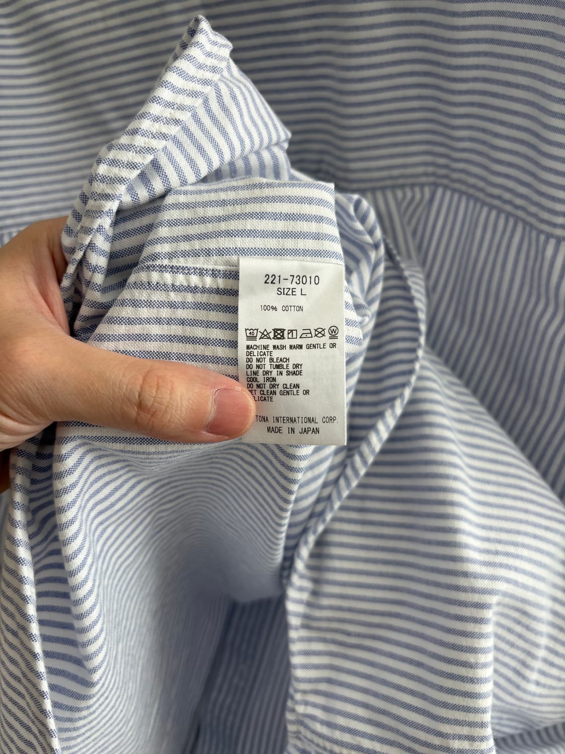 퍼스트 핸드 옥스포드 셔츠 상품이미지10