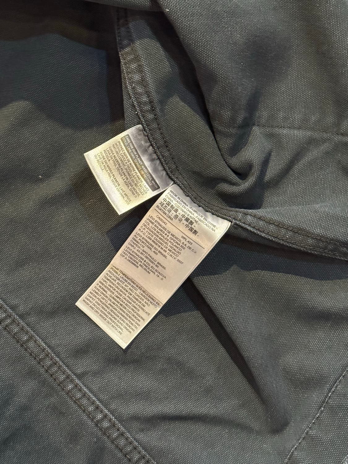 리바이스 코튼워싱자켓  상품이미지7