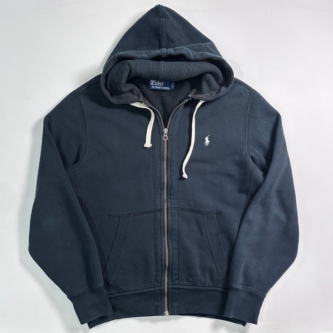 폴로 랄프로렌 블랙 후드집업 상품이미지1