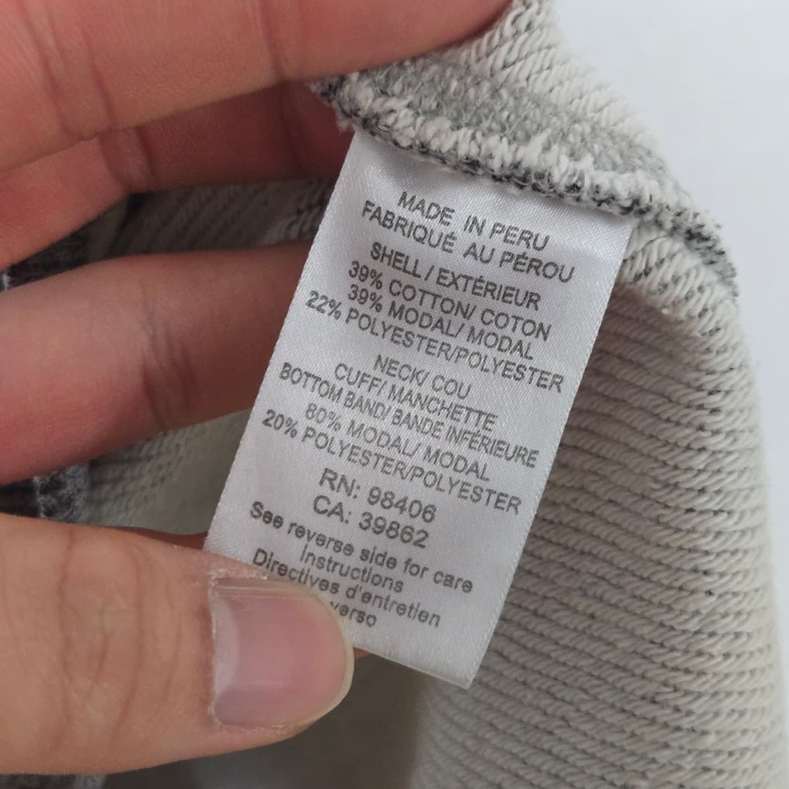 띠어리 코튼 스웻셔츠/ 여성 맨투맨 상품이미지5