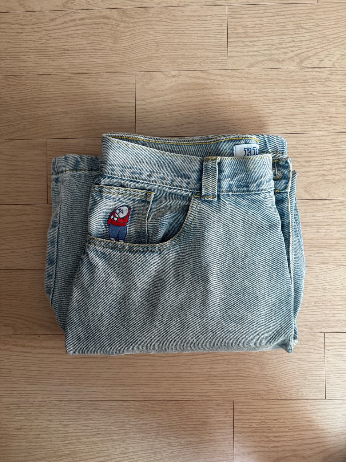 폴라스케이트 빅보이 진 라이트 블루 m 상품이미지1