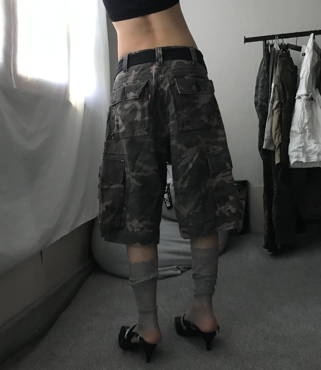 리바이스 벨티드 카모 버뮤다 팬츠 상품이미지3