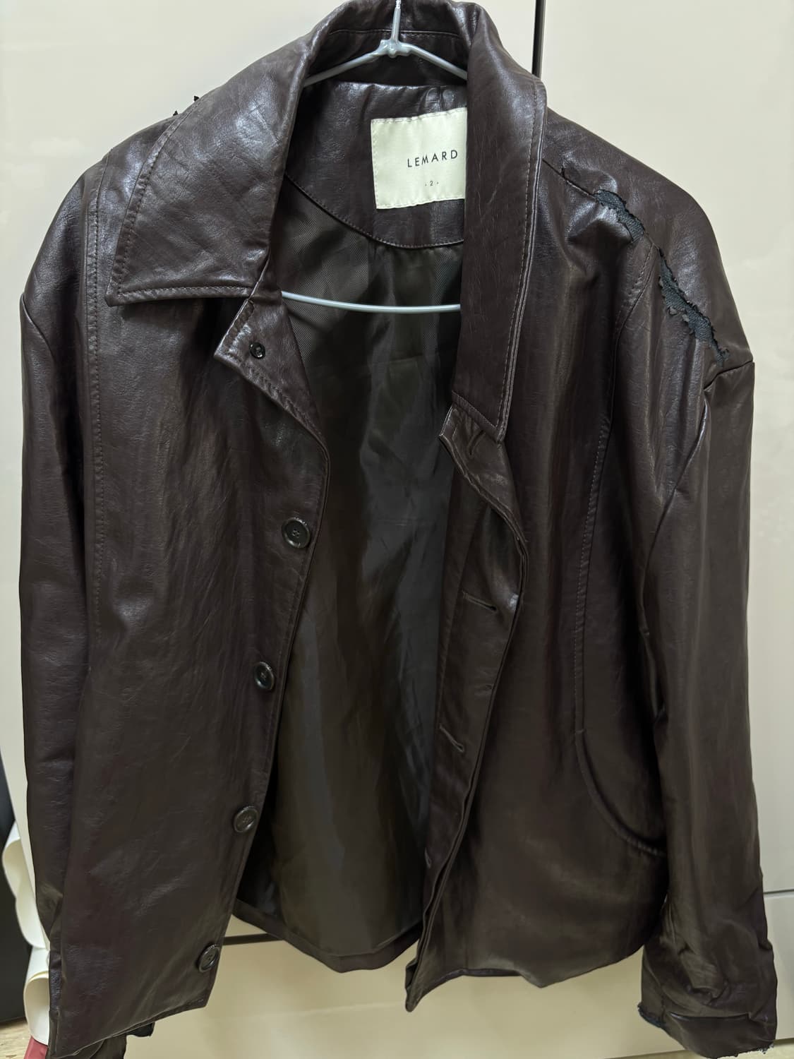 빈티지 레더자켓 상품이미지1