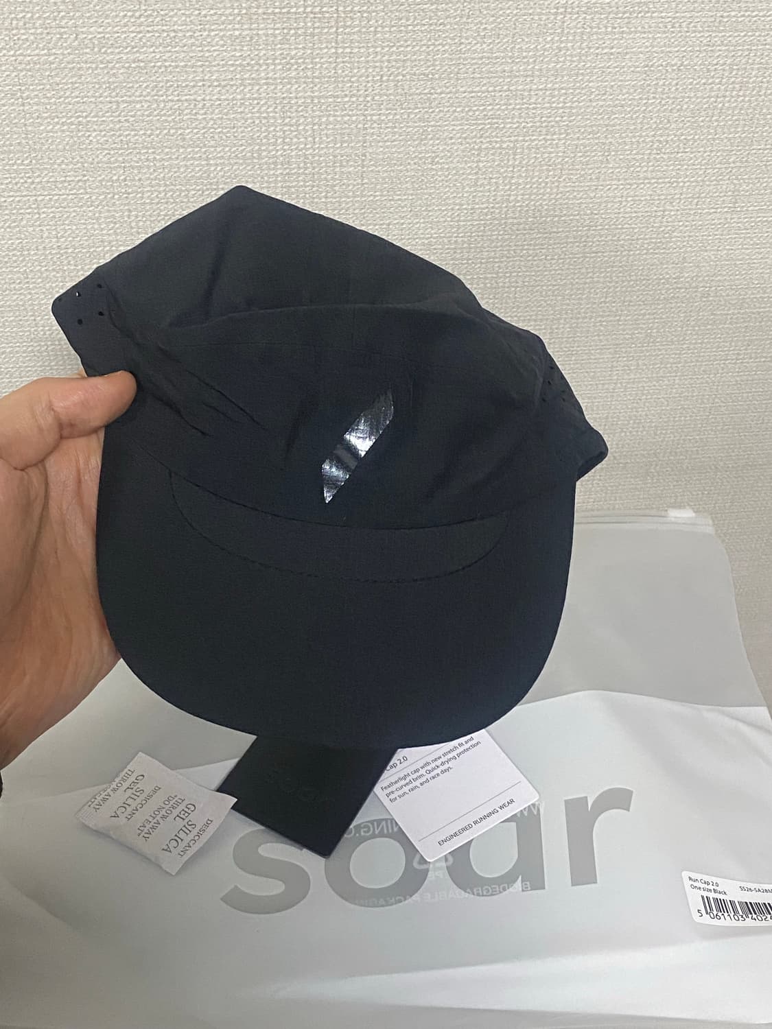 소어러닝 SOAR 런캡 2.0 블랙 상품이미지3