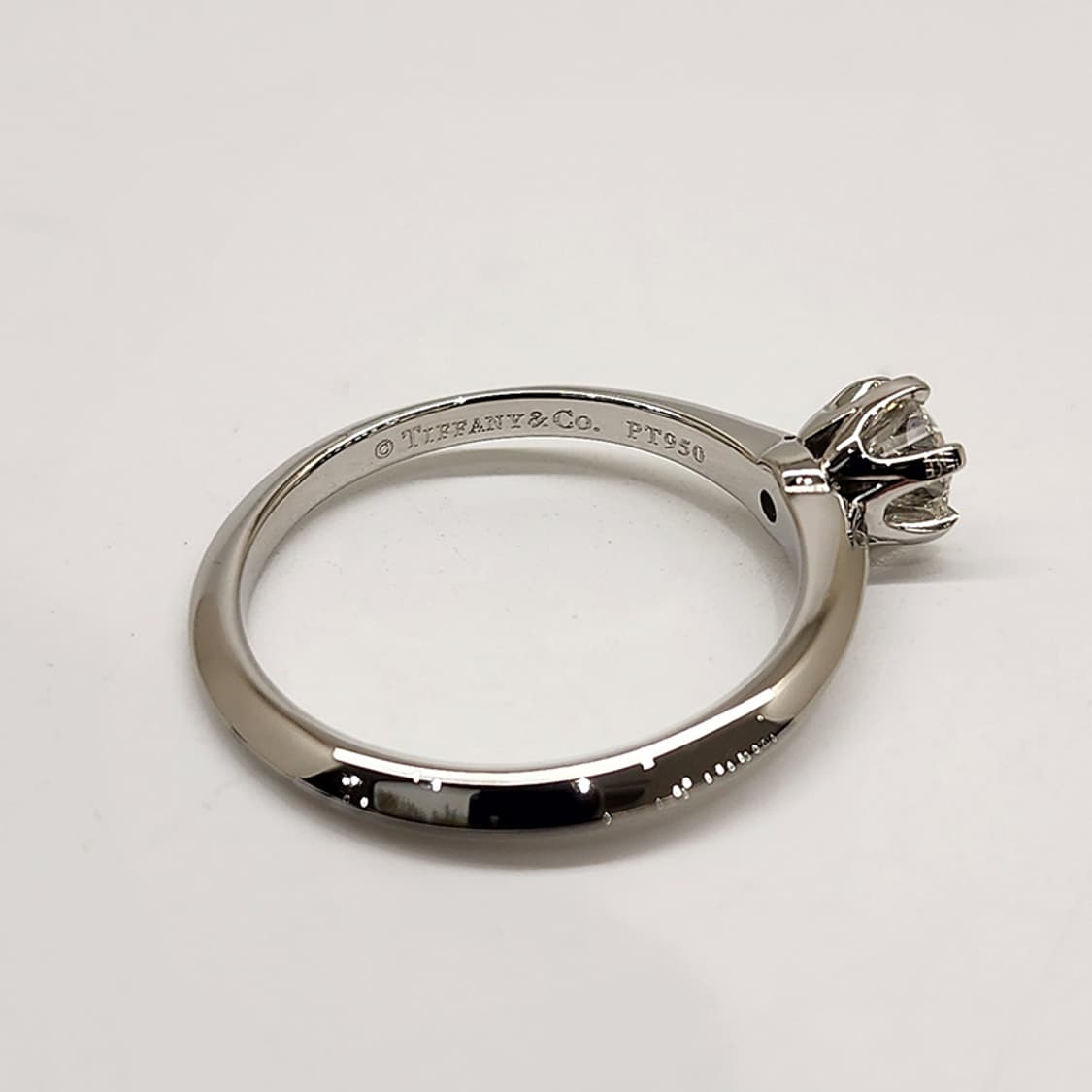 티파니 PT 웨딩반지 0.43캐럿 6.5호/가드링6호 상품이미지7