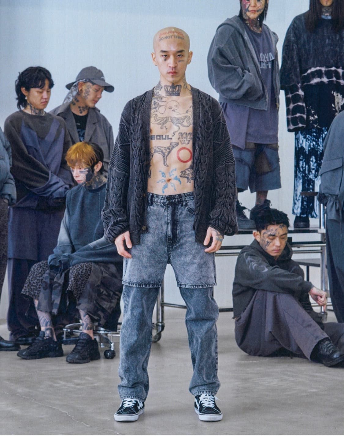 아조바이아조니트가디건 상품이미지1