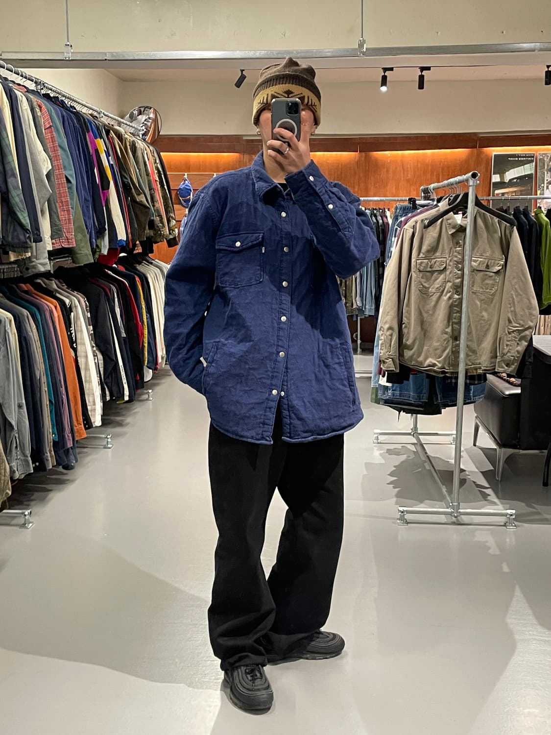 리바이스 누빔 셔츠 자켓   상품이미지6