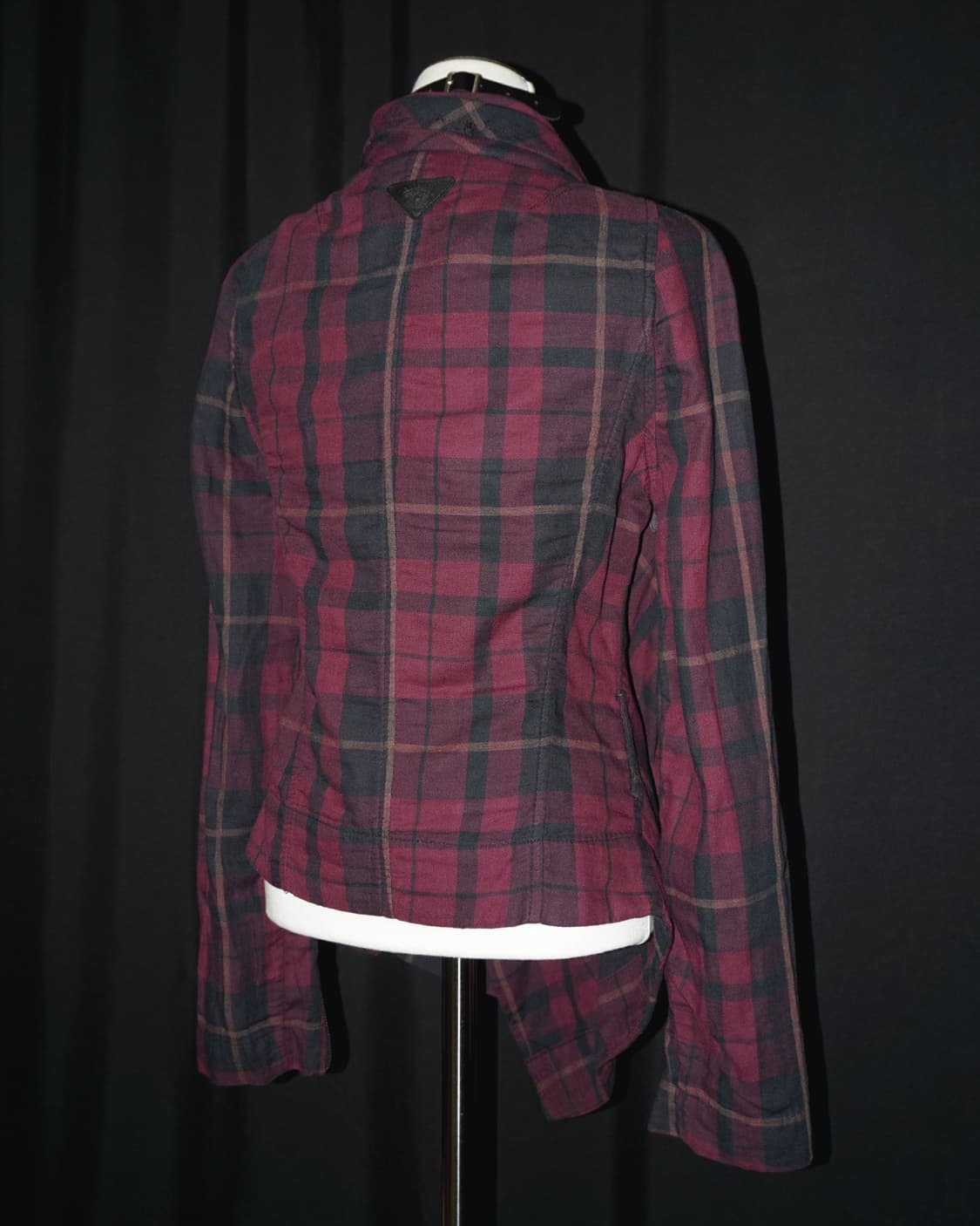 (diesel) diagonal check punk jacket  상품이미지9