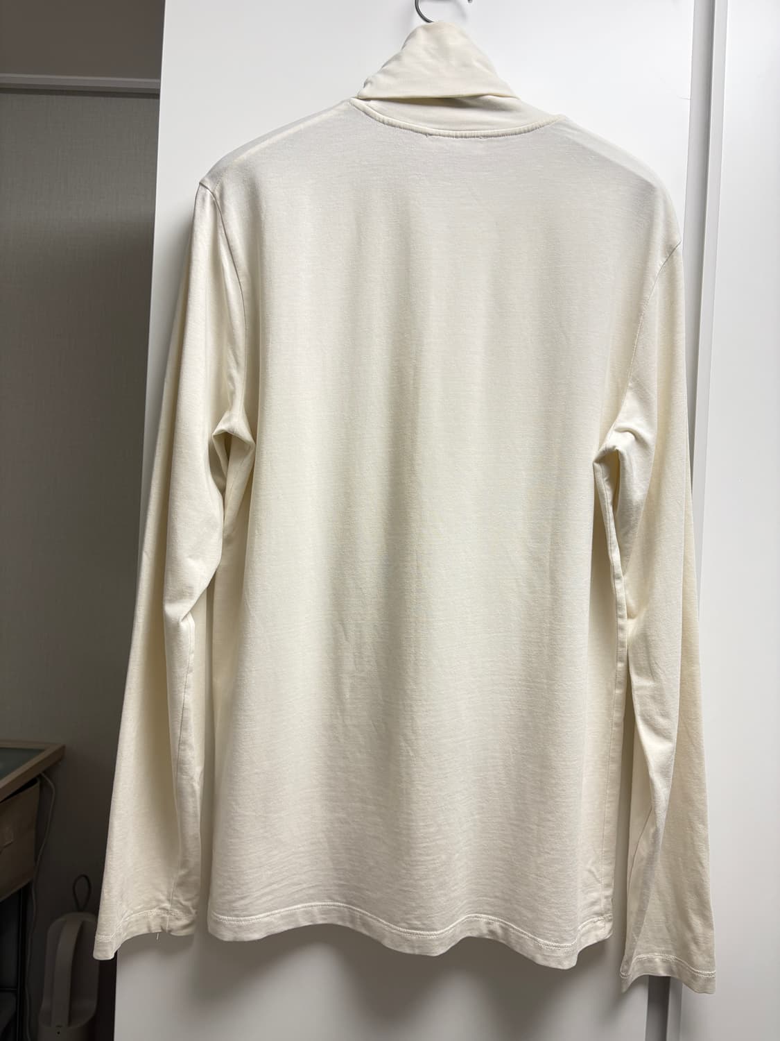 질샌더 아이보리 목티 상품이미지2