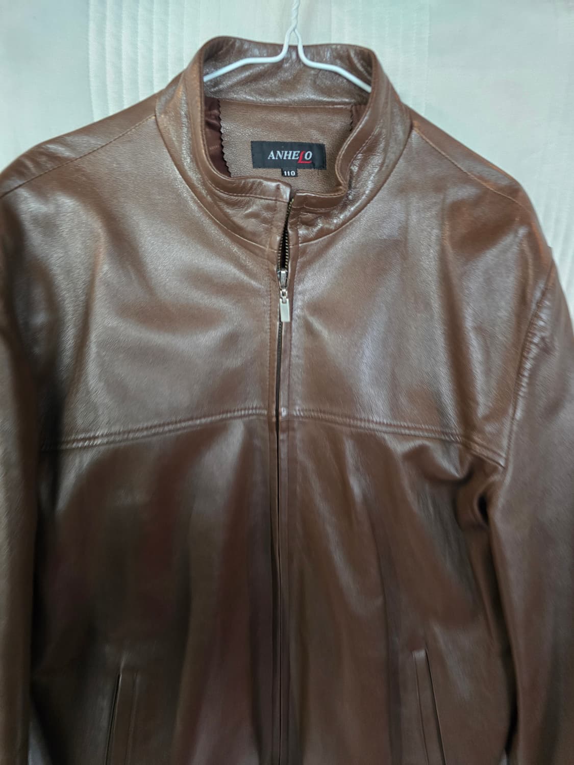 ANHELO 갈색 양가죽 자켓 상품이미지1