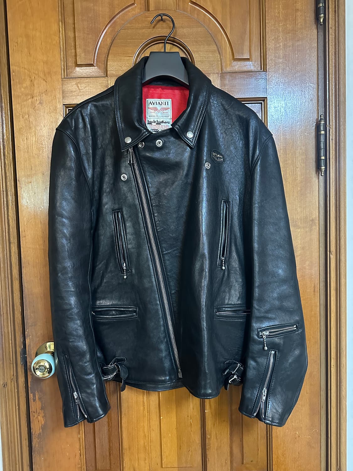 Lewis Leathers Riding Jacket Sheep Skin 상품이미지2