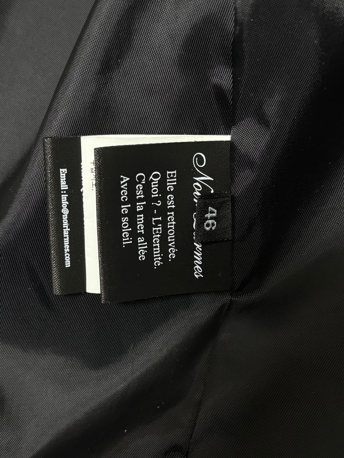 느와르 라르메스 라이더 자켓 46 상품이미지4