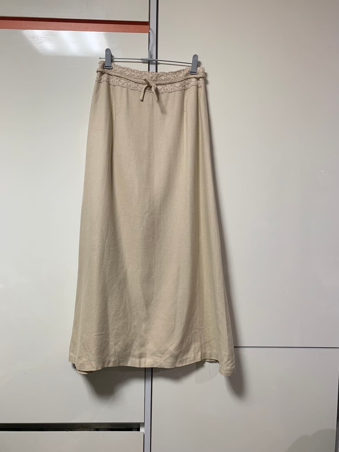 레이스 모리걸 아일렛 롱스커트 상품이미지2