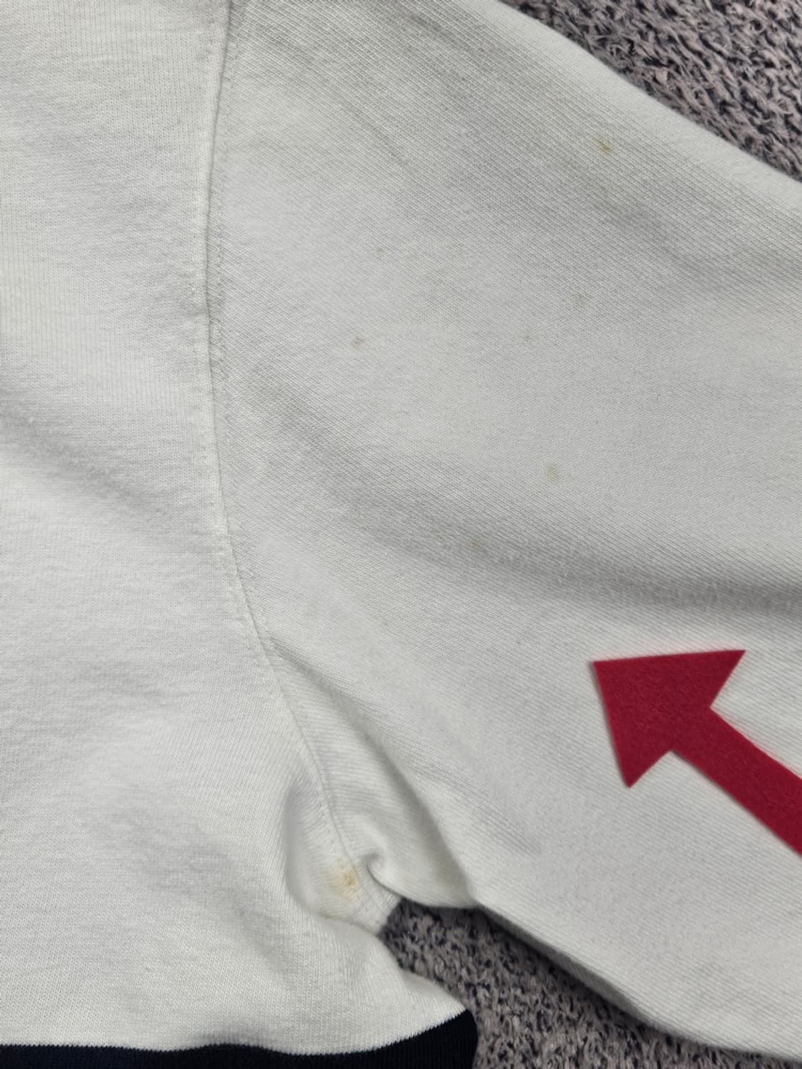 폴로랄프로렌 투톤 컬러블록 럭비 티셔츠 ( L ) / 11612 상품이미지6