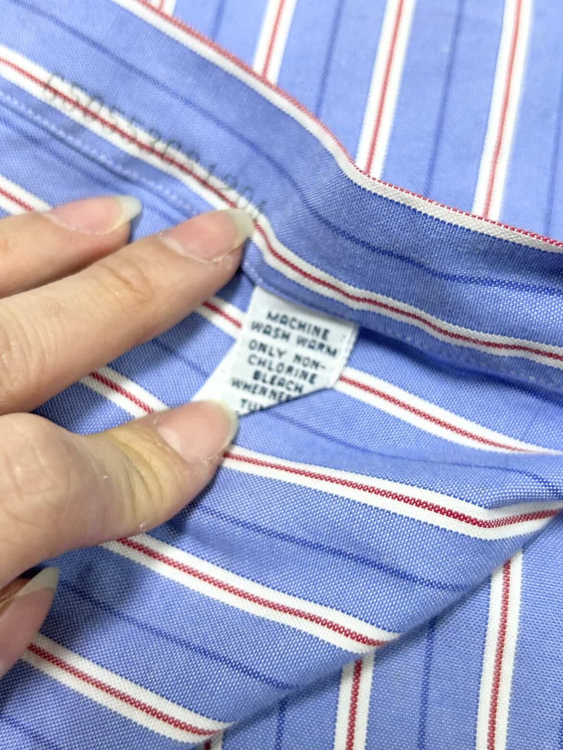 폴로 네이비포니 스트라이프 셔츠 상품이미지9