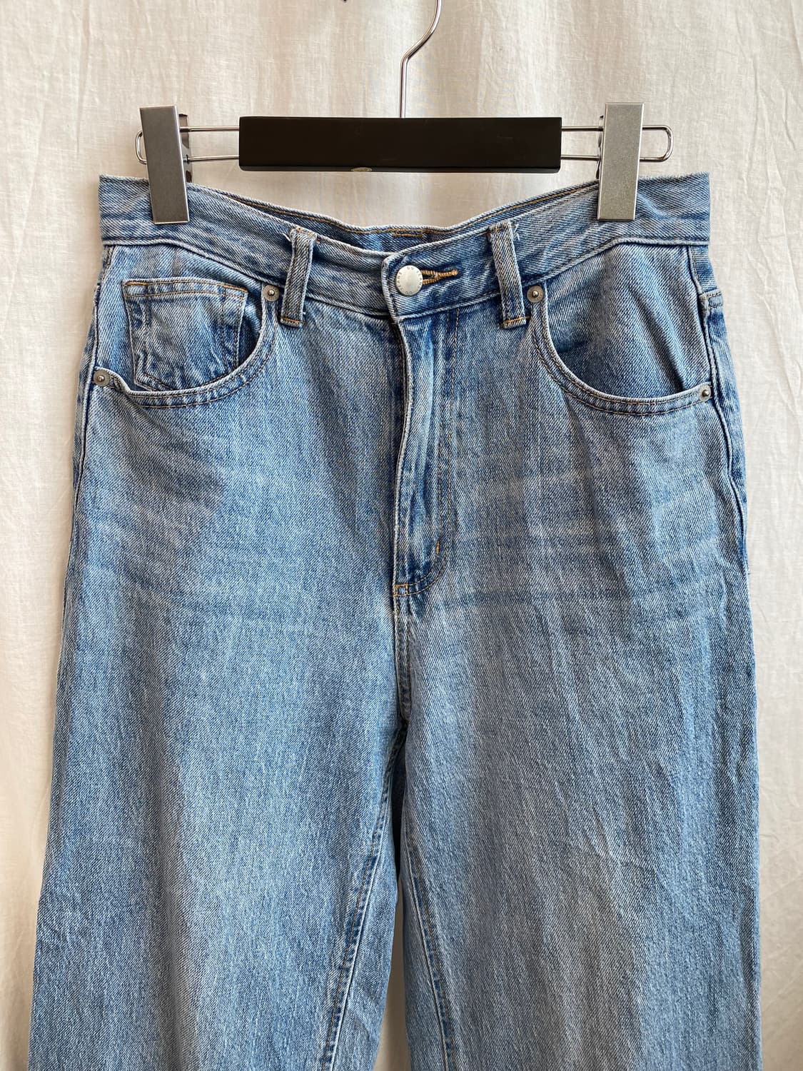 GU 세미 와이드 데님팬츠(26) 상품이미지3