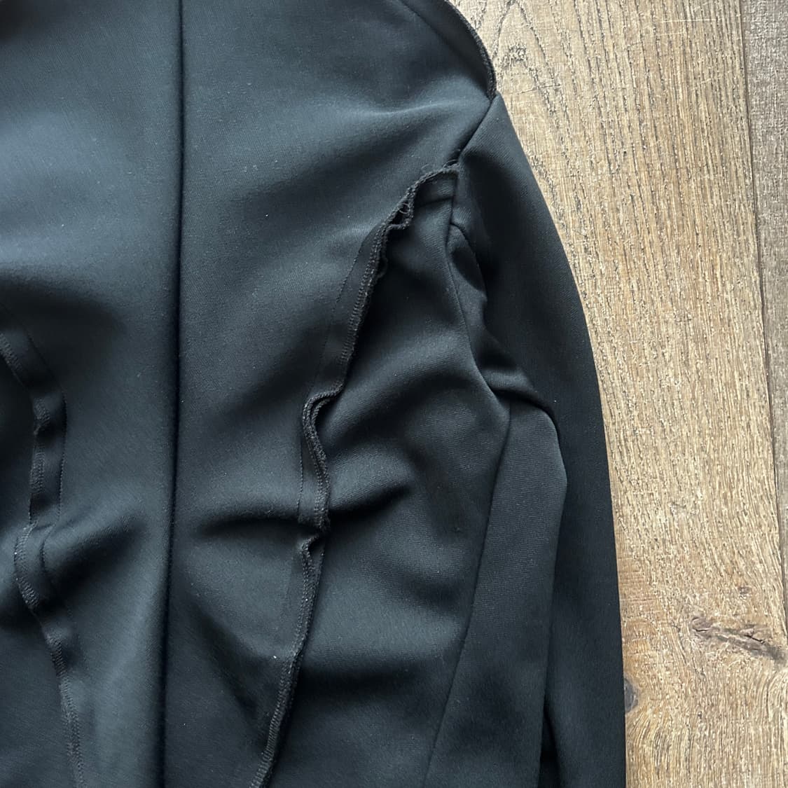 Back Shirring Jersey Rider Jacket 상품이미지9