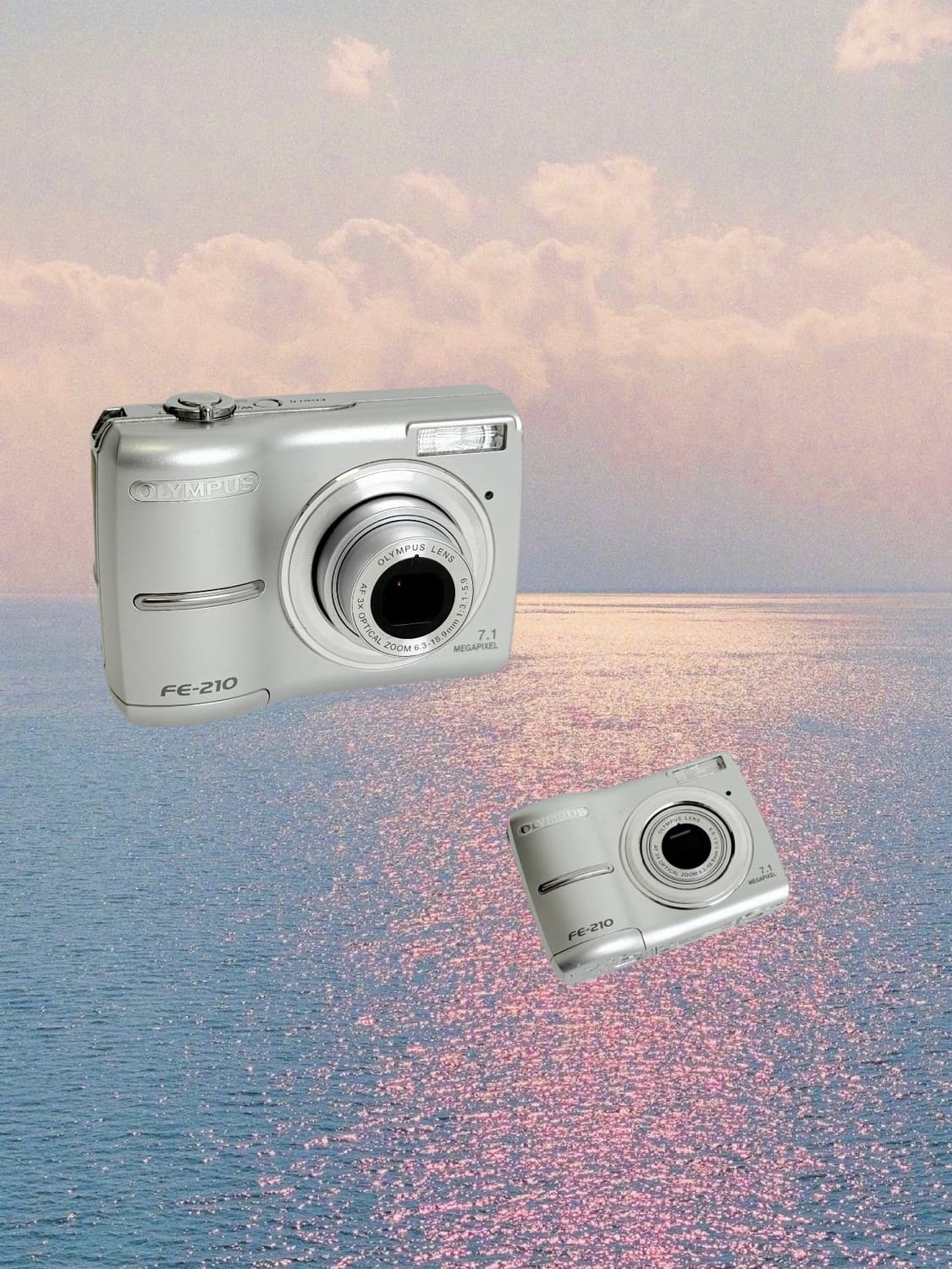 건전지!) 올림푸스 fe-210 Olympus 빈티지 디카 상품이미지1