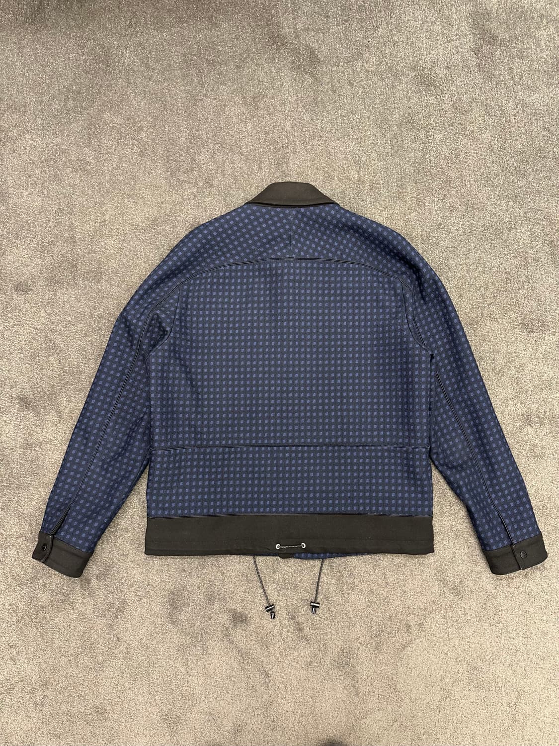 ZIO SONGZIO 블루 패턴 남성 자켓 XL 상품이미지3