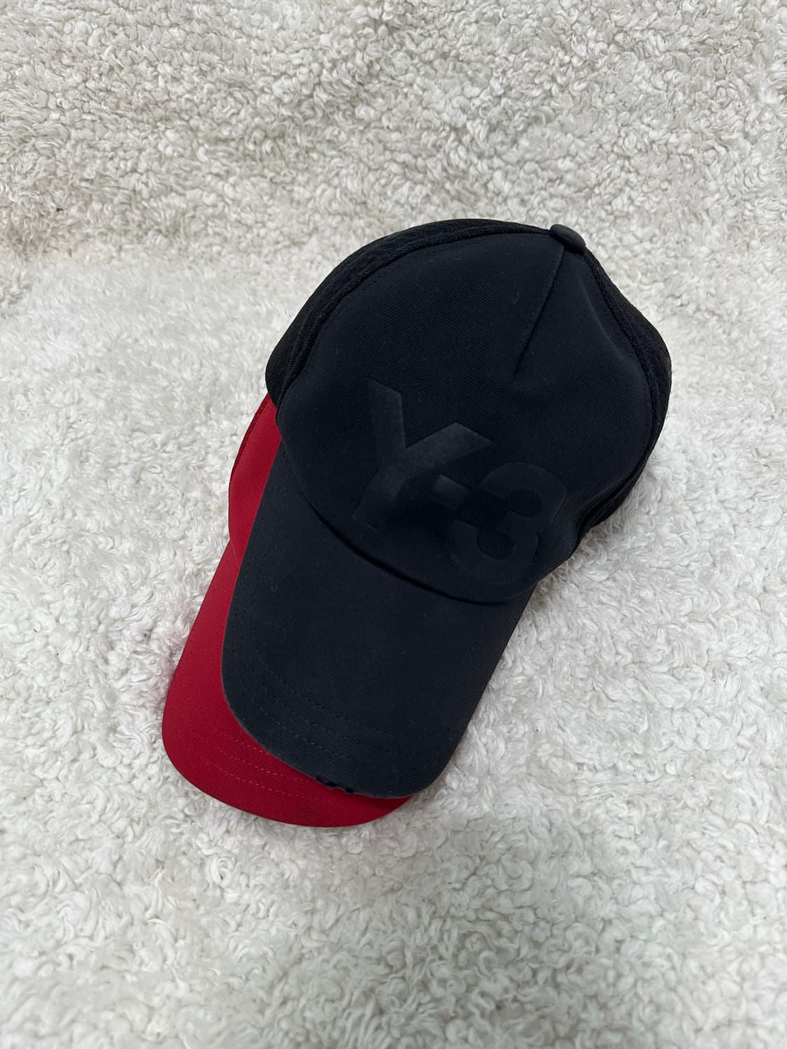요지야마모토 아디다스 캡 블랙 상품이미지6