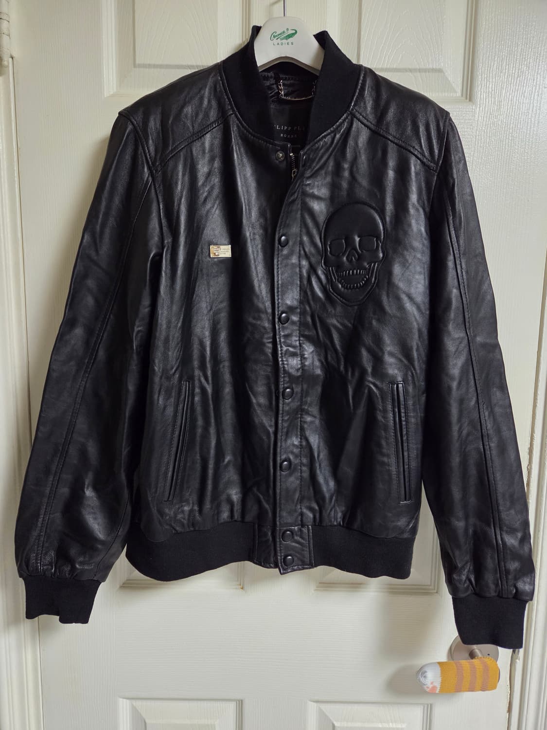 플립플레인 가죽 자켓 팝니다 상품이미지1