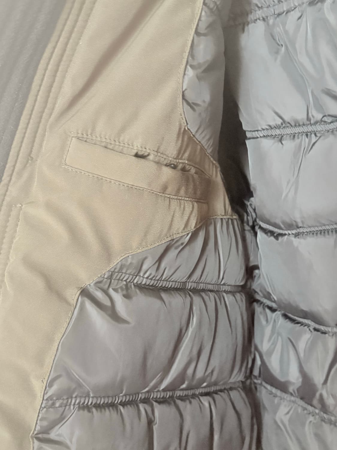 zara man 자라맨 겨울 야상 패딩 카키컬러 남성패딩 상품이미지8