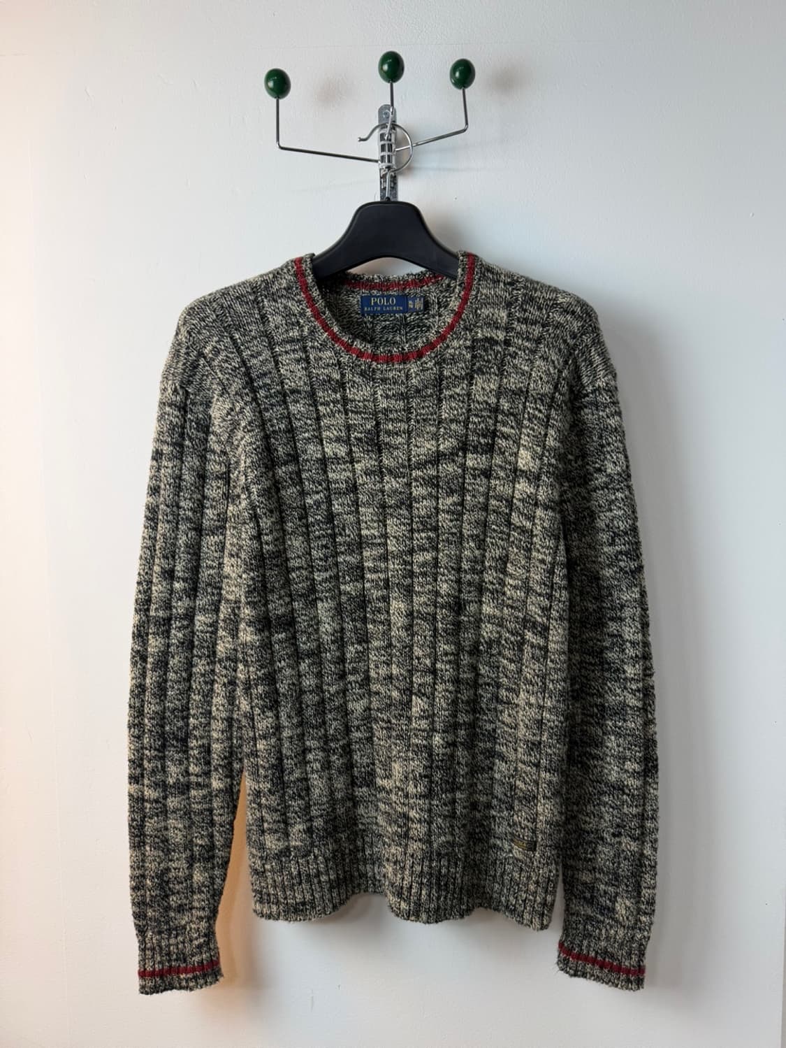 폴로 랄프로렌 그레이 말드 골지 니트  상품이미지2