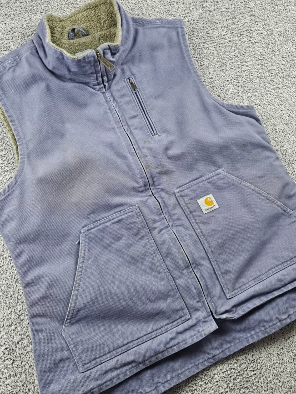 칼하트 WV001 덕 캔버스 워크 베스트 ( L ) / 11188 상품이미지2