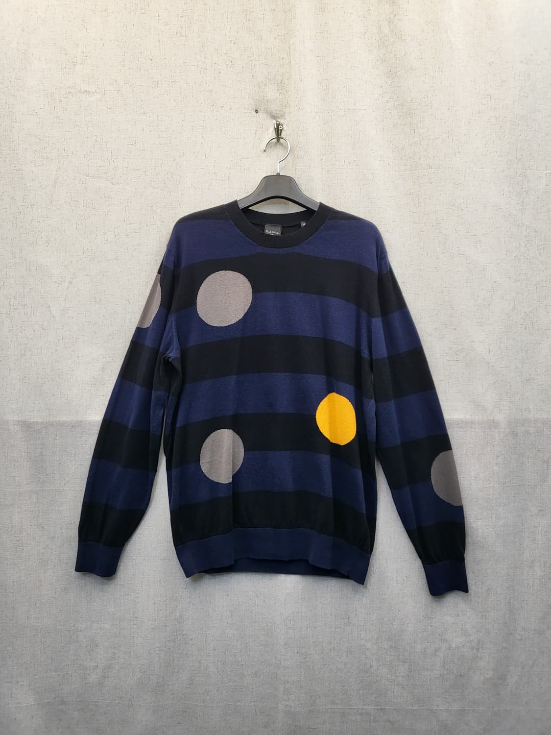 폴스미스 스트라이프 도트 패턴 니트 상품이미지1