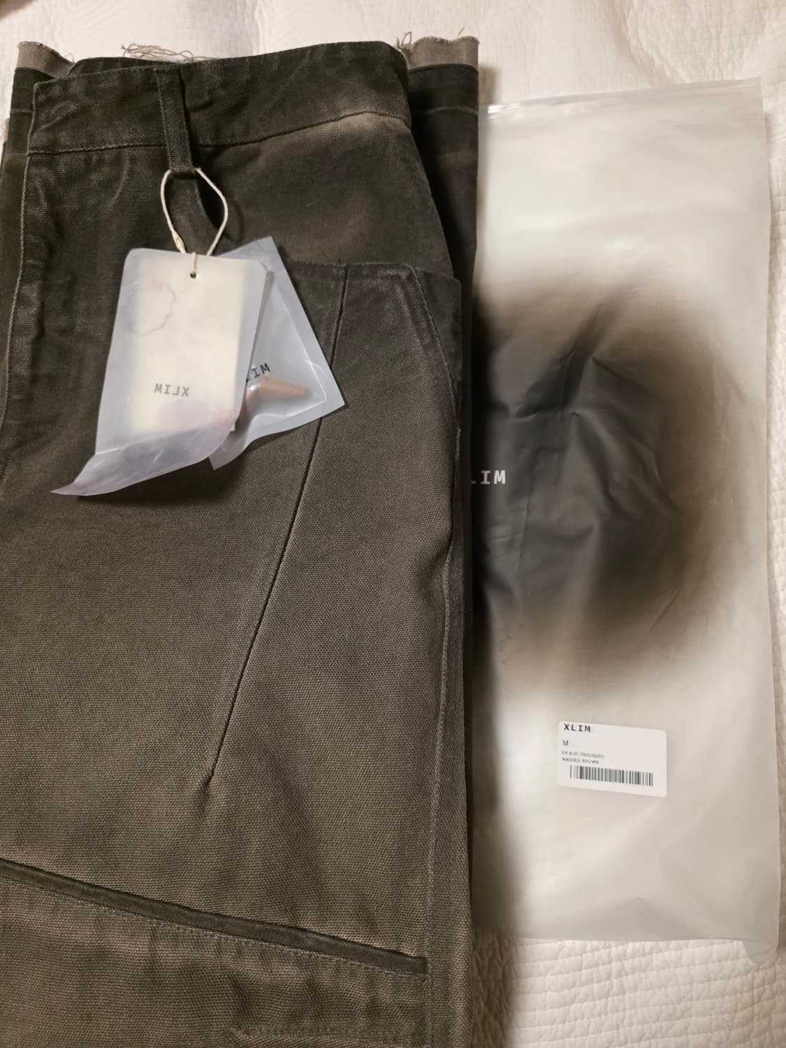 엑슬림 xlim ep.8 01 트라우저 브라운 상품이미지3