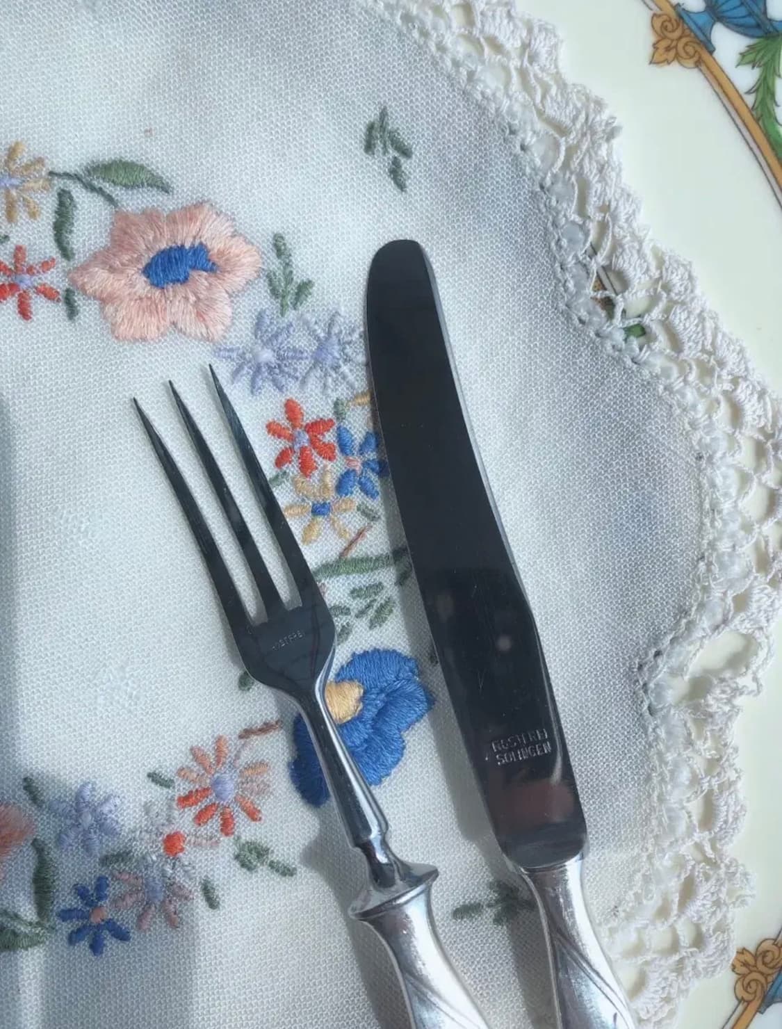 독일 빈티지 실버90 디저트 커트러리세트 상품이미지4