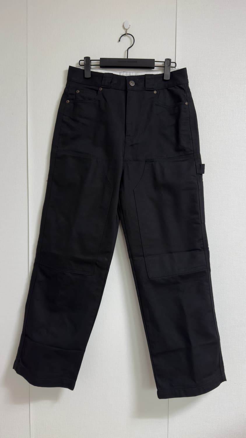 디키즈 더블니 카펜터 트윌 워크팬츠 Black 상품이미지4