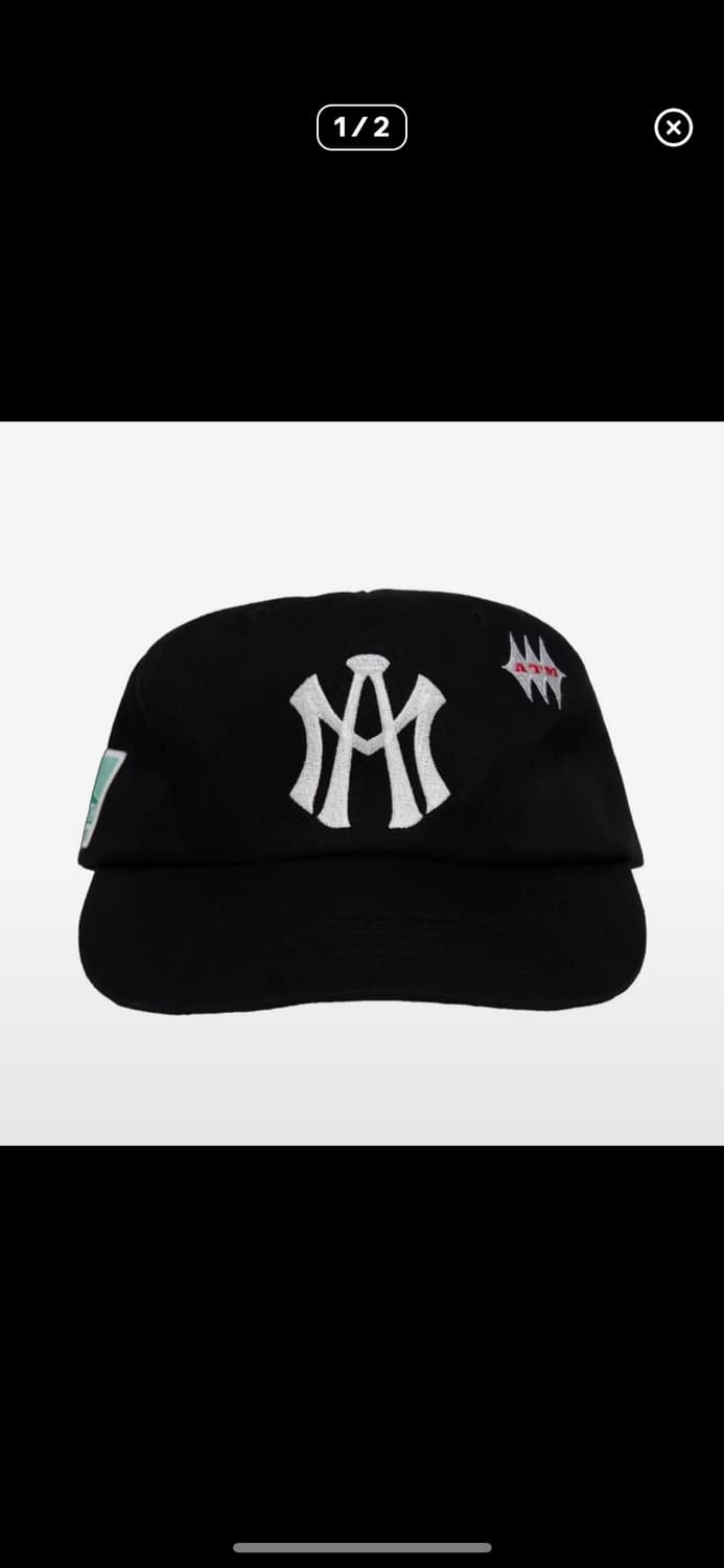 애프터매스 atm logo ball cap [black]   상품이미지1
