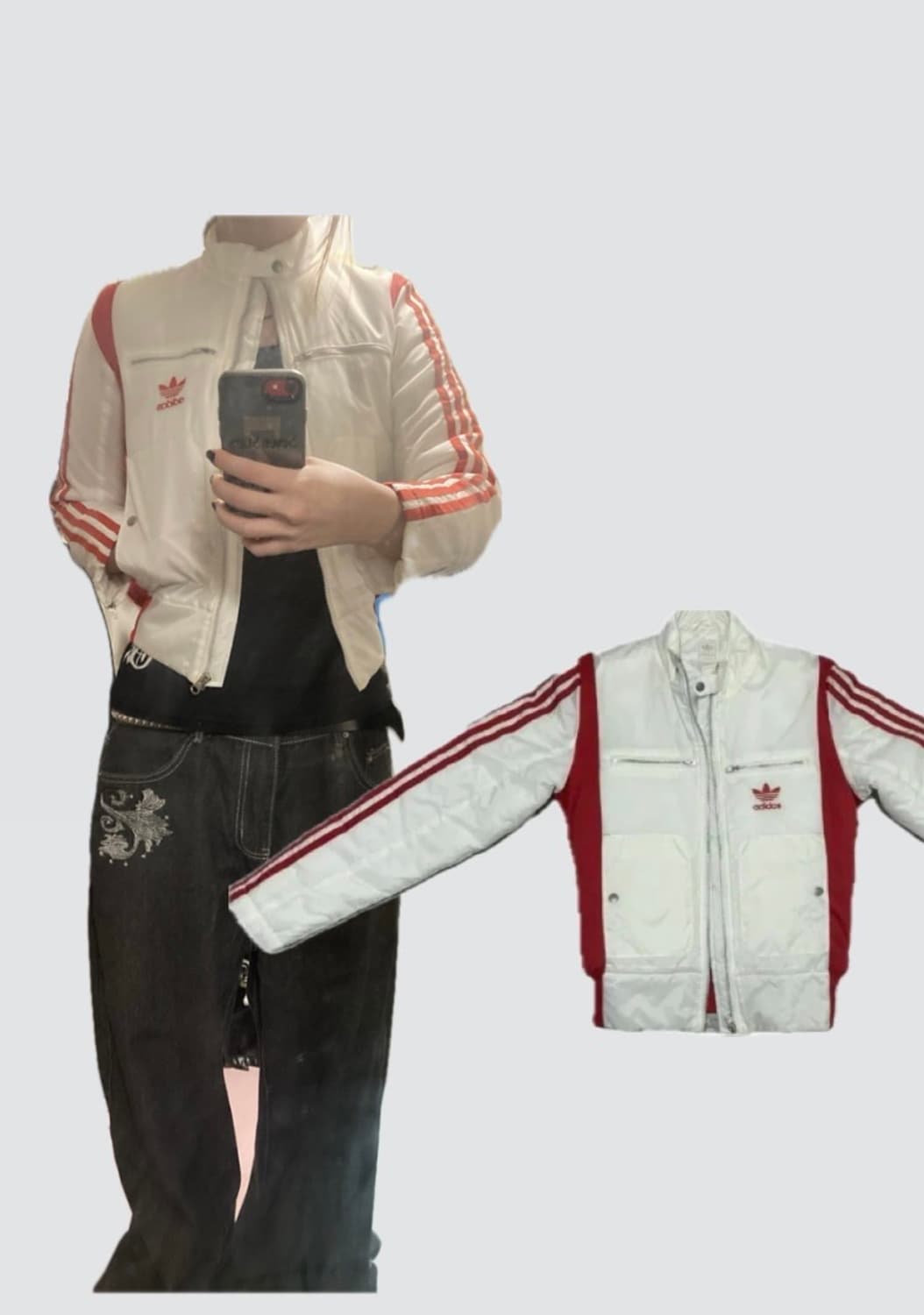 아디다스 프란체스카 레이싱패딩자켓 상품이미지1