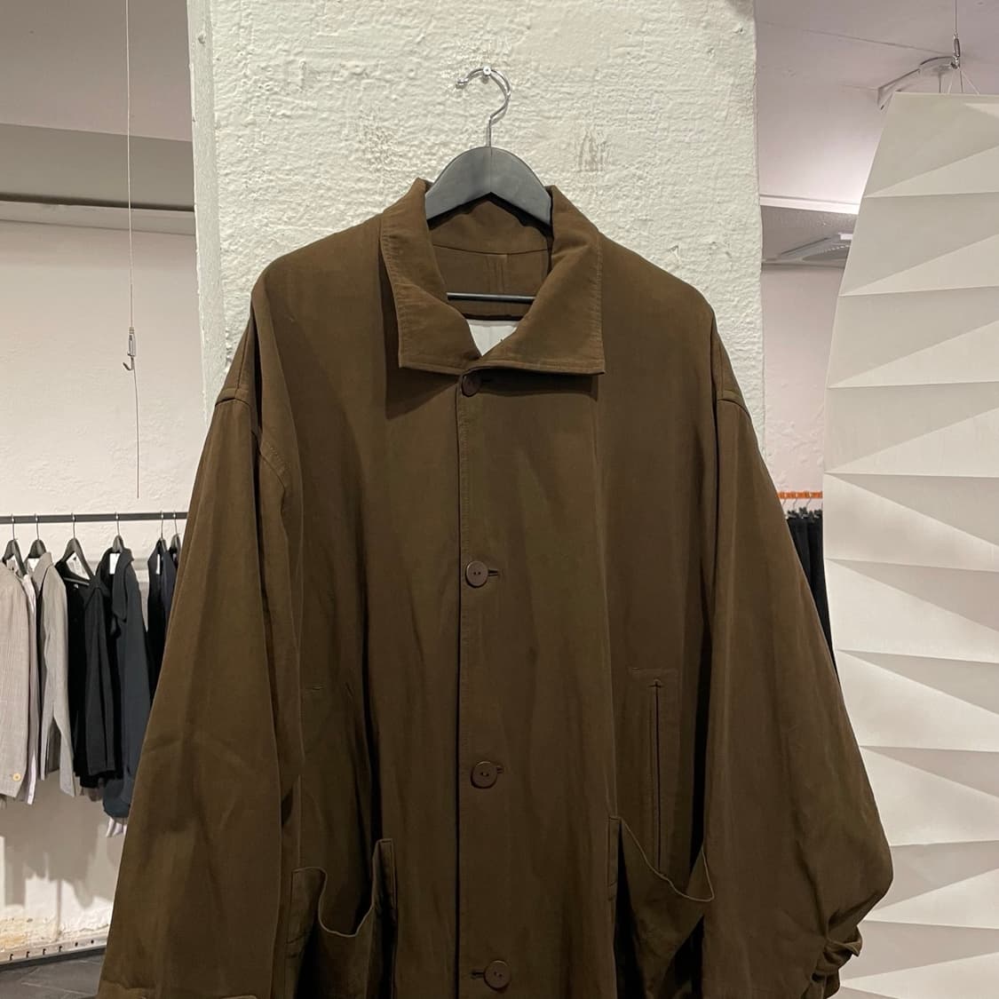 탁탁(Tac:Tac) 오버사이즈 벨티드 코트 상품이미지2