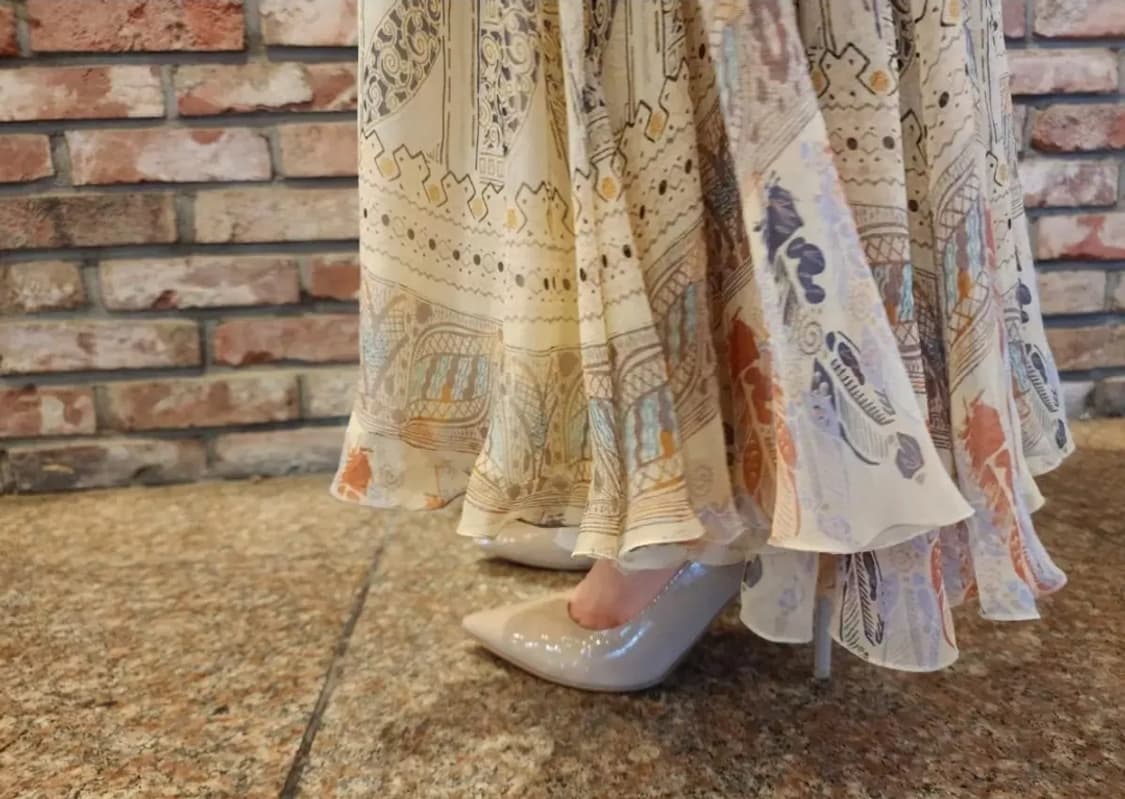 에트로 실크 롱원피스 새제품 38사이즈588만->50 상품이미지2