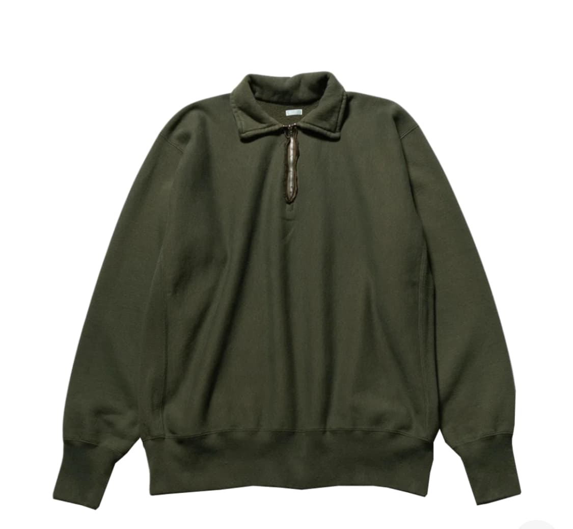 아프레쎄 하프집업 올리브색상 2사이즈 새제품 상품이미지1