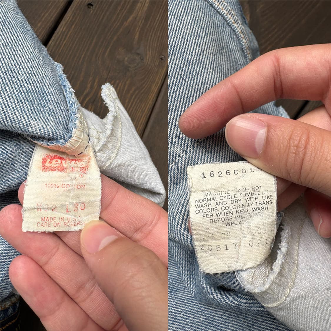 Levi’s 517 부츠컷 진 (80~90년대 미국 생산) 상품이미지10