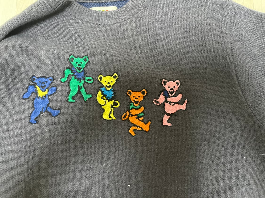 디스이즈네버댓 그레이트풀데드 니트 GD Dancing Bears Knit 상품이미지6