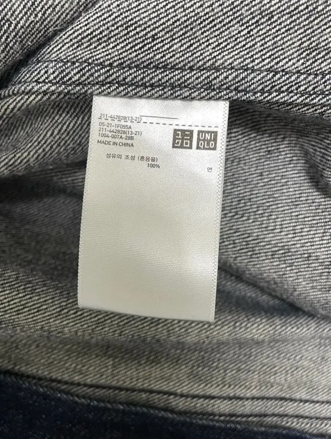 유니클로 데님 셔츠  상품이미지5