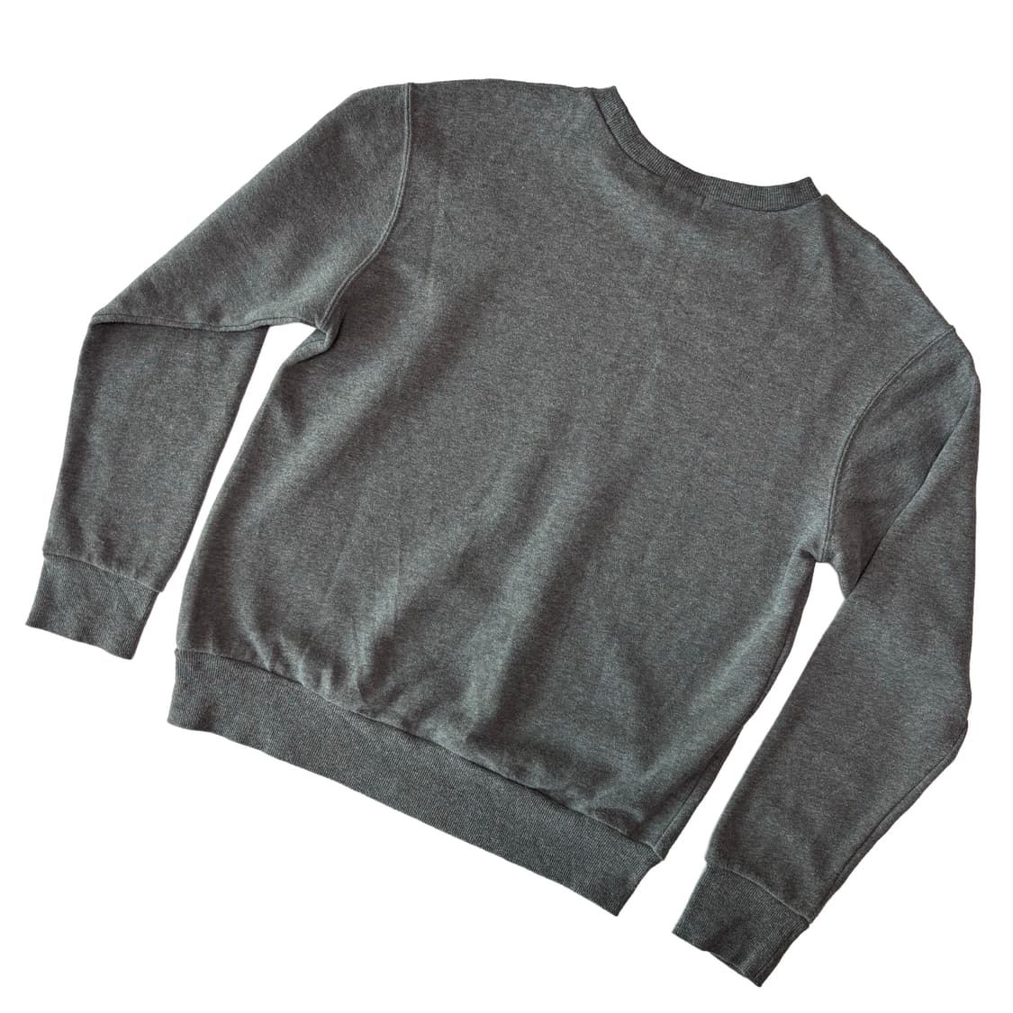 꼼사이즘 미니멀 로고 그레이 맨투맨 상품이미지4