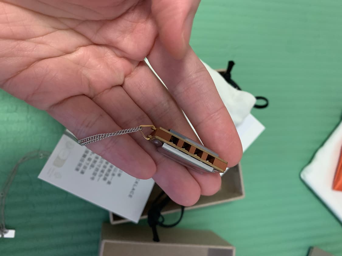 르메르 하모니카 목걸이 상품이미지2