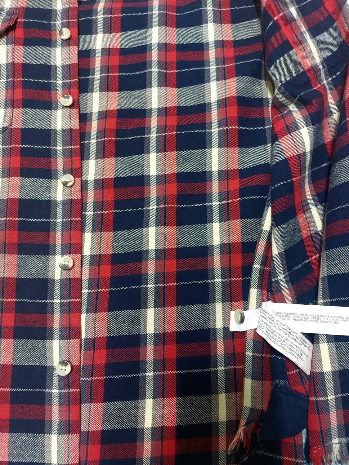 ZARA 자라 플란넬 셔츠 105 상품이미지7