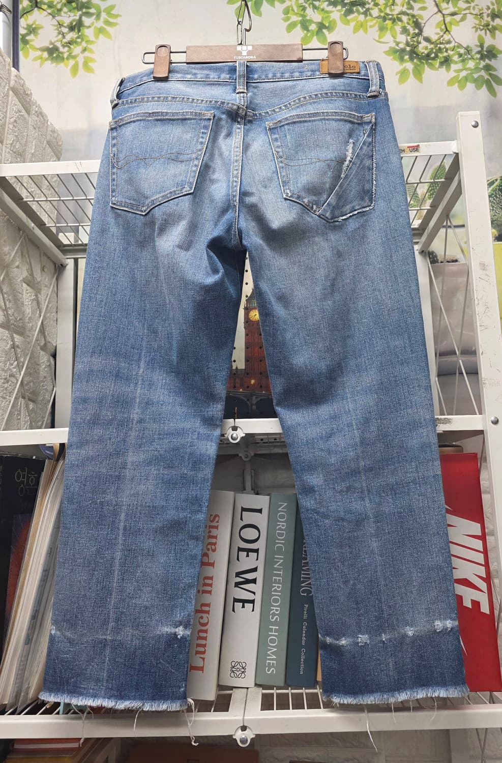 폴로랄프로렌 여성청바지 29 패치워크 데님팬츠 WL45 상품이미지3