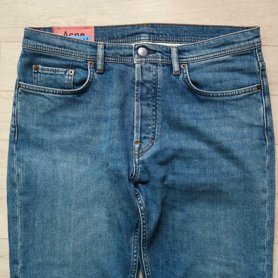 아크네 스튜디오 리버 미드 블루 진 상품이미지2