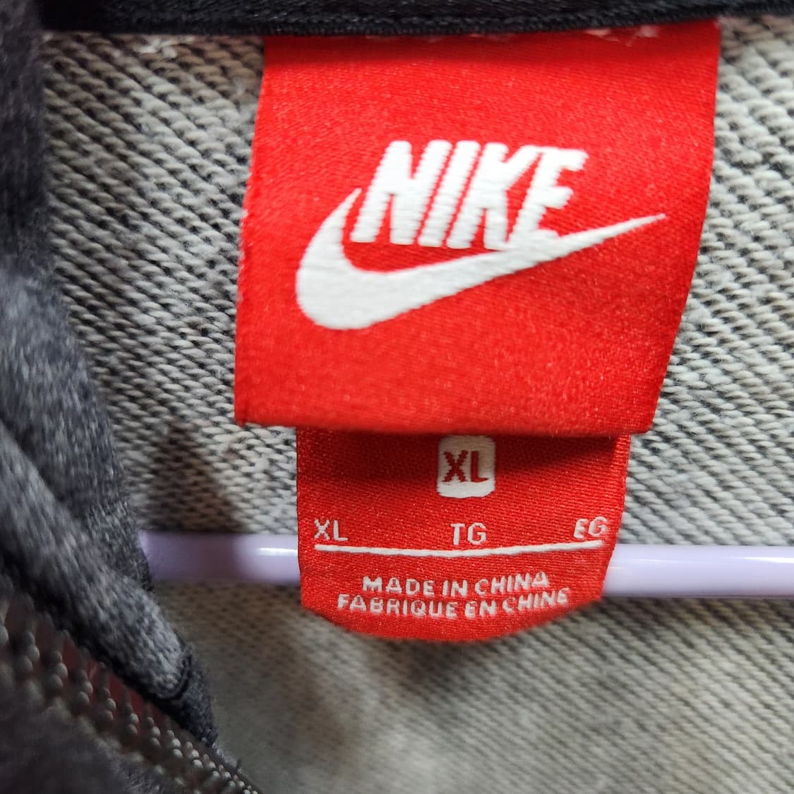 나이키 로고 풀집업 후드집업 XL 상품이미지6