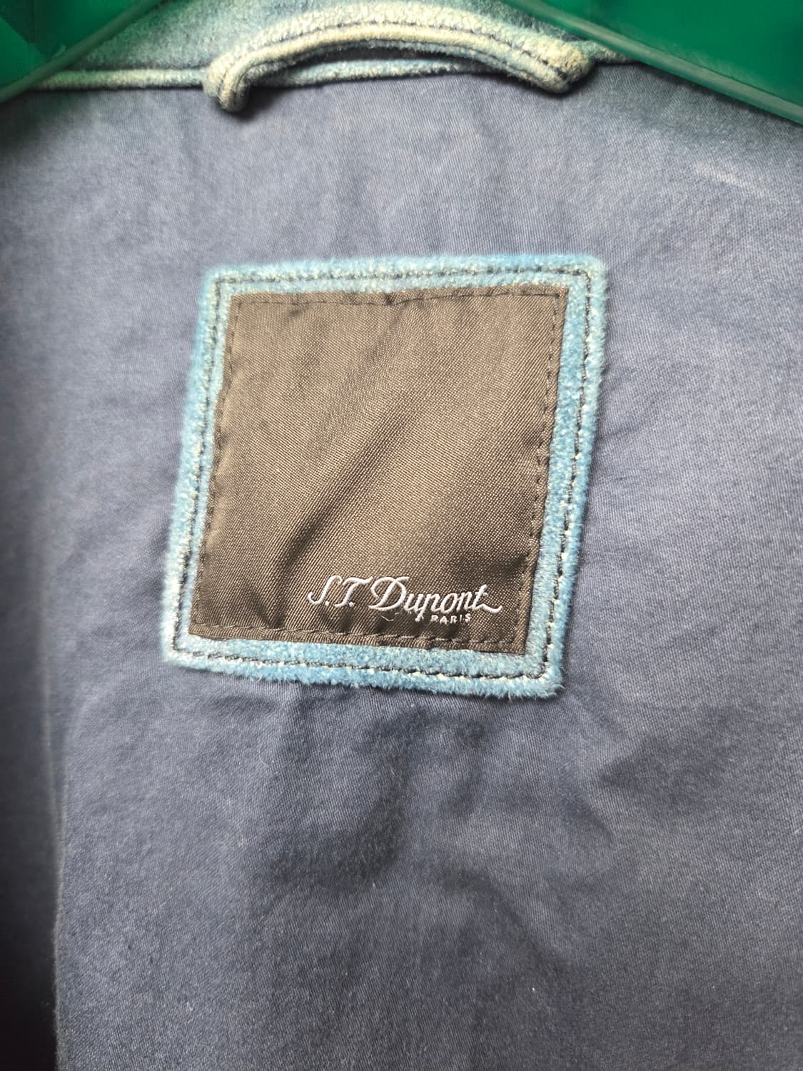 ST Duppont 블루종 소가죽 남성 자켓 상품이미지3