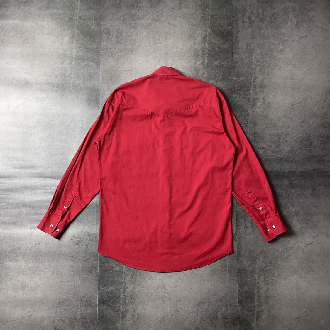 WRANGLER 랭글러 빈티지 플랩포켓 레드 코튼 셔츠 A00474 상품이미지6