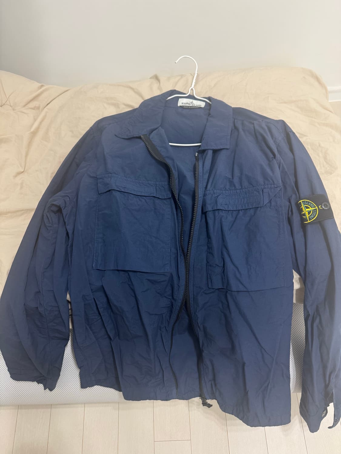 스톤아일랜드 나슬란 오버셔츠 네이비 xl 상품이미지1